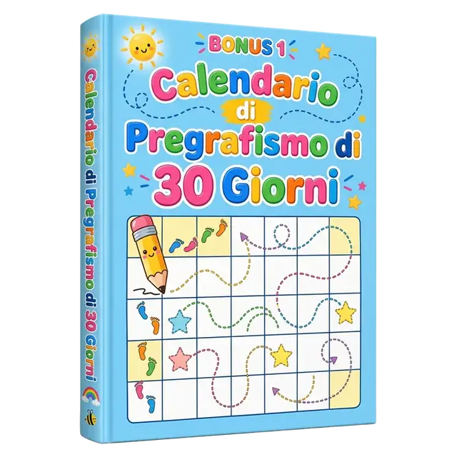 100 Attività di Pregrafismo per Bambini